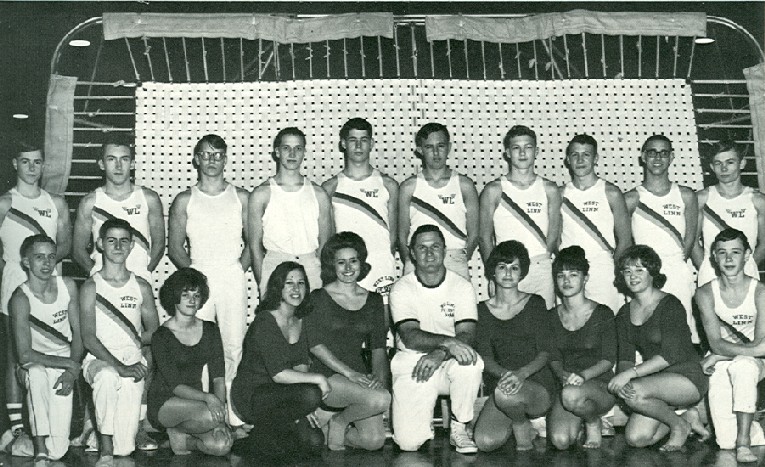 1965 gymnastics team 